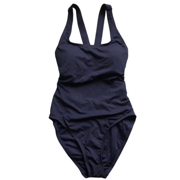 Andie NWT The Tulum Navy Blue One Piece Size Small - Picture 3 of 11